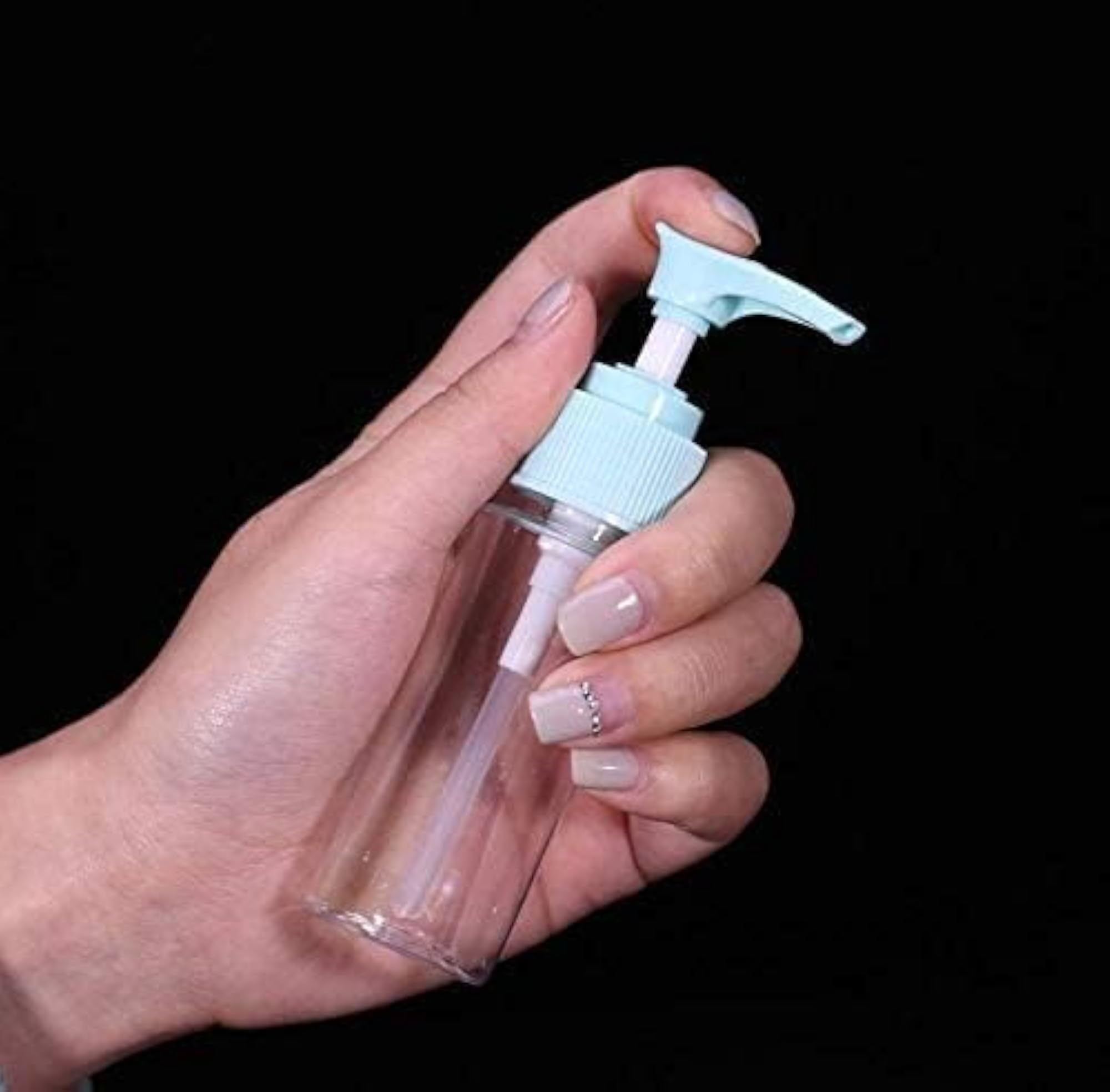 7-Pcs Multipurpose Travel Toiletries Kit with Refillable Bottles
