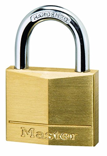 Master Lock 130Eurd Confezione Da 4 Lucchetti Con Chiavi In Ottone, Oro, 4.9 X 3 X 1.2 Cm
