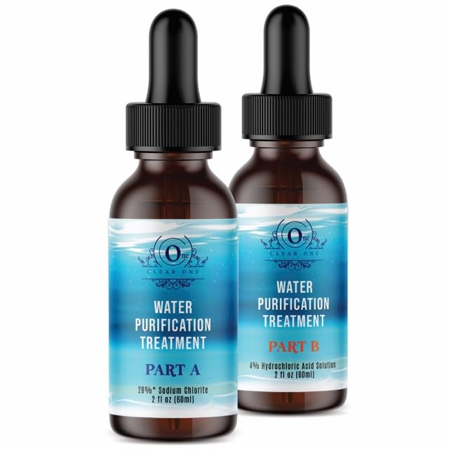 chlorine dioxide kit - set hydrochloric acid 4 hcl  sodium solution 224 28 4 oz kit