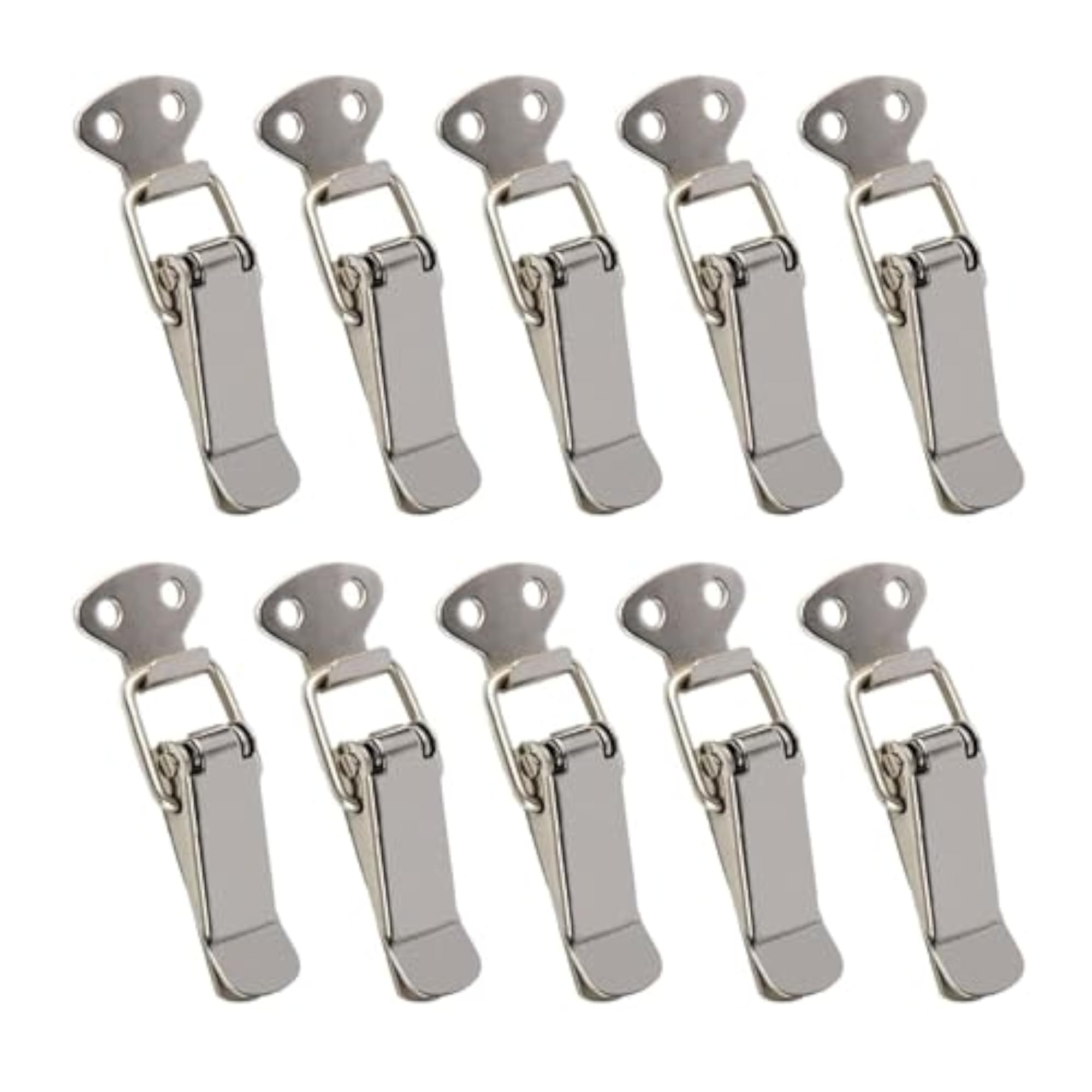 10 Pieces Spring Loaded Toggle Latch Clasp Buckle Set