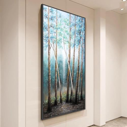 Affiches et impressions sur toile de peinture a l'huile decoration murale chambre 50x100