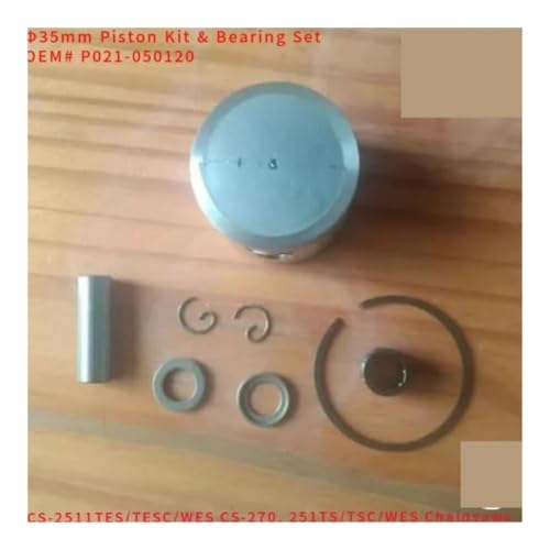 Kit de piston 35mm d'ingénierie précise pour tronçonneuse 251tsc