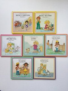 Help Me Be Good (7 Book Set) Children's Book About Being Careless -- Being Selfish -- Disobeying -- Lying -- Tattling -- Teasing -- Whining, By Joy Berry.