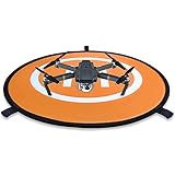 KINBON Drone Landing Pads, Waterproof 30'' Universal Landing Pad Fast-fold Double Sided Quadcopter Landing Pads for RC Drones Helicopter DJI Spark Mavic Pro Phantom 2/3/4 Pro Inspire 2/1 3DR Solo