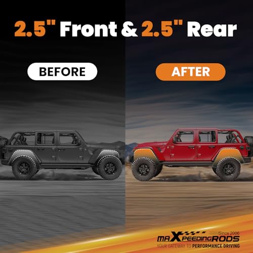 maXpeedingrods 2.5” Front & Rear Leveling Lift kit for Toyota Tundra 2022-2024 by maXpeedingrods - Image 3