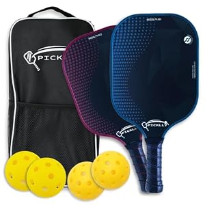 Picklly Pickleball-Schläger Set mit Bällen und Tasche