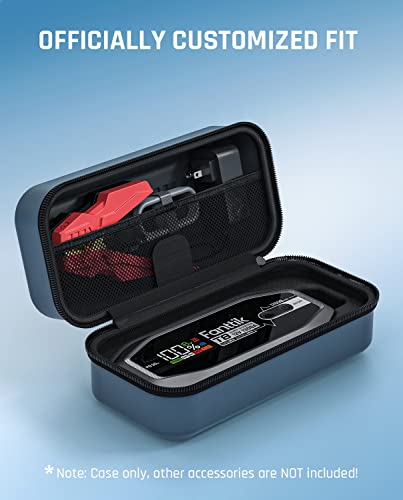 Fanttik T8 Portable Eva Protection Case, Officially Customized Storage Eva Bag For Fanttik T8 Jump Starter, Battery Clamps, Charger Adapter And Cable (Carrying Case Only) #TOP1