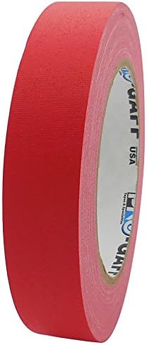 Pro-Gaff RS161RD24X25 24 mm x 25 yd Matt Cloth Tape