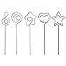 Craft Wire Clip Table Card Holder Place Card Holders Table Number Stands Table Picture Photo Holder Name Menu Memo Clamps Clay Cake Decoration Accessories for Wedding Party Gatherings Office 50pcs