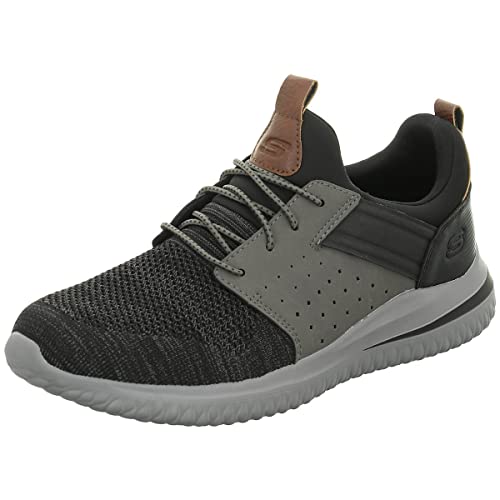 Skechers Men's Delson 3.0, Black/Grey, 12 by Skechers - Used condition - US$64.58
