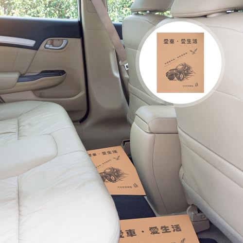 Alfombrillas Protectoras para coche y accesorios de limpieza interior en papel 7