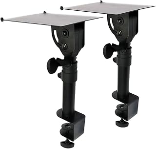 STAGE EVOLUTION CLASSIC PRO ( クラシックプロ ) モニタースピーカースタンド 2個セット 耐荷重10kg クランプタイプ 5段階調節可能