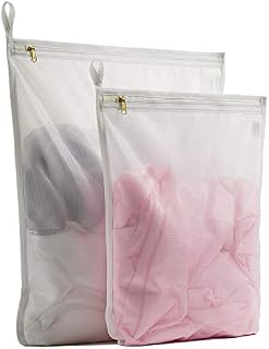 TENRAI Delicates Laundry Bags, Bra Fine Mesh Wash Bag for Underwear, Lingerie, Bra
