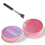 Libeauty Lash Lift Glue Balm Eyelash Perm Glue Wax for Professional Lash Lifting and Brow Lamination, Strong Stickiness and Non-Drying for Easy Adjustment, Water Soluble Lash Adhesive 10g (Pink Peach)