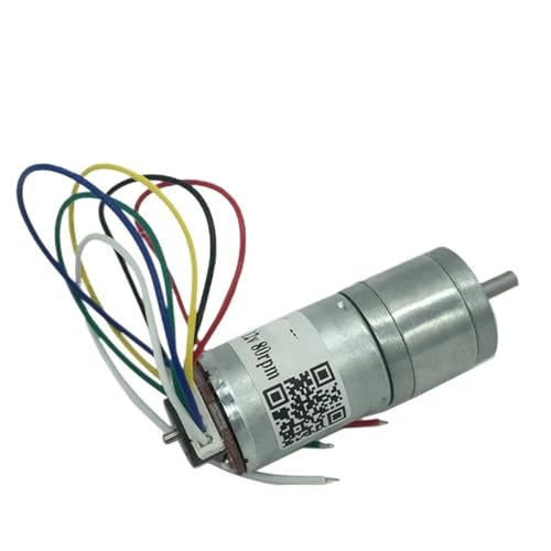 Moteur DC 6V JGA25-371 avec encodeur et réduction de vitesse de 1360 tr/min