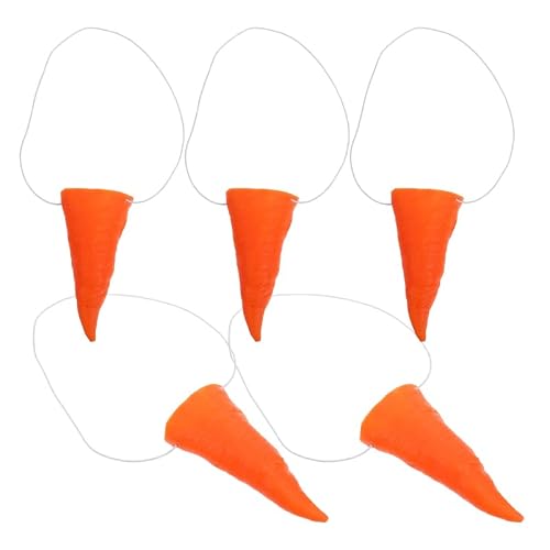 JECOMPRIS Carrot Nose Props