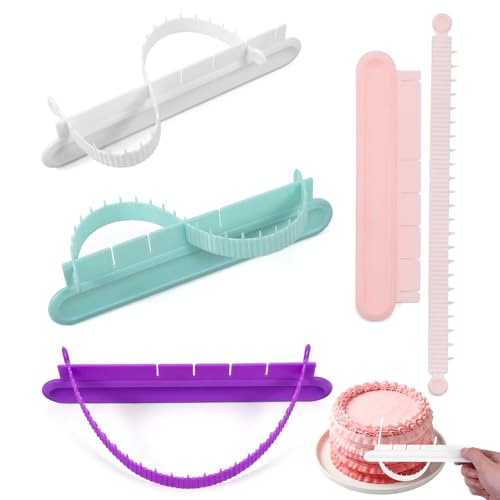4Pcs Cake Arch Guide Tool, Vintage Cake Decorating Tools, Ad