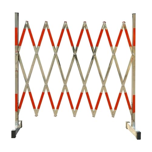 Barrière de circulation rétractable et garde-corps mobile extensible pliable