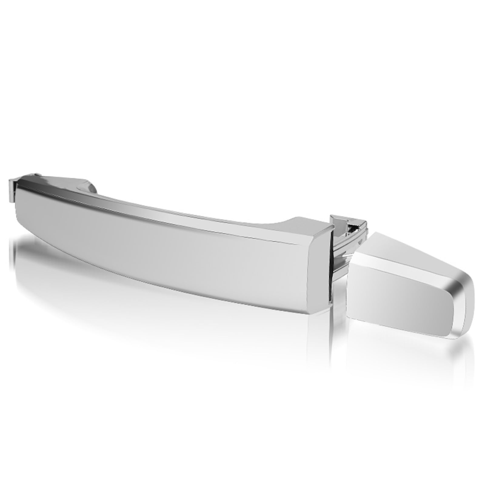 TINGYUS Car Outer Door Handle for Chevrolet for Aveo 2007-2011 for Captiva 2012-2015 Outside Exterior Door Handles Front Rear Left Right Outside Handle(Chrome no Keyhole)
