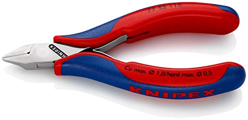 Preisvergleich Produktbild KNIPEX Elektronik-Seitenschneider (115 mm) 77 52 115