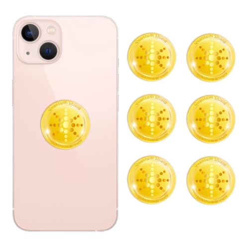HOQIOE 6 Pieces Protection Cell Phone Stickers 99% Effective Protector Cell & Smart Phones, Laptops, Tablets, TV, Monitors - All Devices
