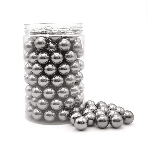 Z Qingzheng 250Pcs 1/2Inch Steel Ball Slingshot Ammo 12.7Mm Precision Steel Bearing Balls #TOP2