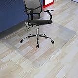 【FÁCIL DE LIMPIAR Y ANTI - AMARILLEO】: Esta protector para suelo es impermeable y fácil de limpiar, y las manchas se pueden quitar fácilmente con un paño húmedo. Especialmente con la adición de materiales anti-amarilleo, el nuestro puede mantener un estado blanco y transparente durante más tiempo que otras esteras transparentes para sillas de oficina.