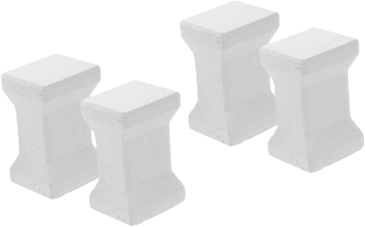 HAPINARY 4pcs Posts for Electric Carbide Support Pillars for Pottery Firing Versatile Accessory for Shed Board for Projects