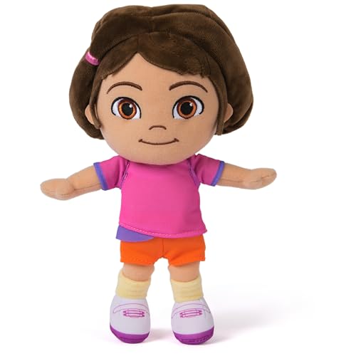 Official Dora Plush Doll, Educational Toys, Plush Toys, Stuffed Animal for Ages 3 and Up, 8