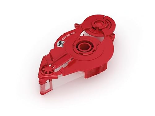 Pritt Kleberoller Nachfüllkassette, permanent, präzise Anwendung, Premium-Band mit Klebstoffwaben, Bandlänge: 16 m, Bandbreite: 8,4 mm, 10 Stück