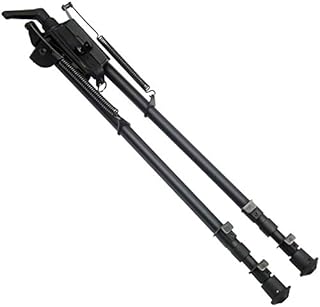 13-27 inch Long Range Bipod with Pivot Podlock Heavy Duty High Shockproof Shooting Swivel Style Bi-pod - FeelRight