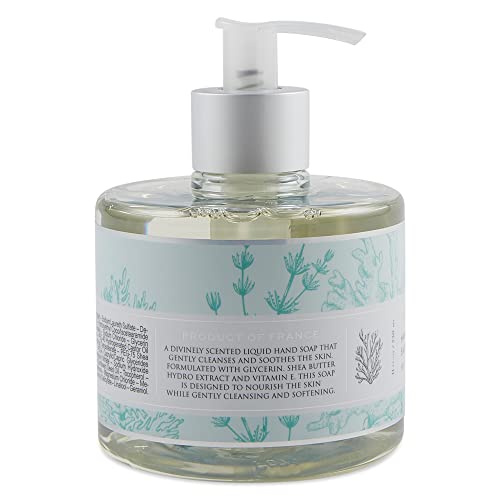 Pre De Provence Collection Liquid Hand Soap, Sooths & Softens While Cleansing, Enriched With Shea Butter, Vitamin E & Glycerin, Soft & Soothing, 11 Fl Oz, Sea Salt #TOP1