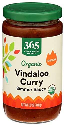 365 by Whole Foods Market, Sauce Vindaloo Curry Organic, 12 Ounce