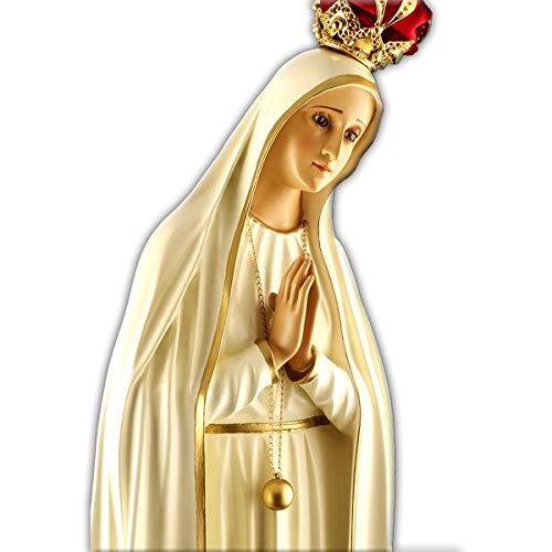 Imagem Escultura Nossa Senhora de Fátima - 74 cm