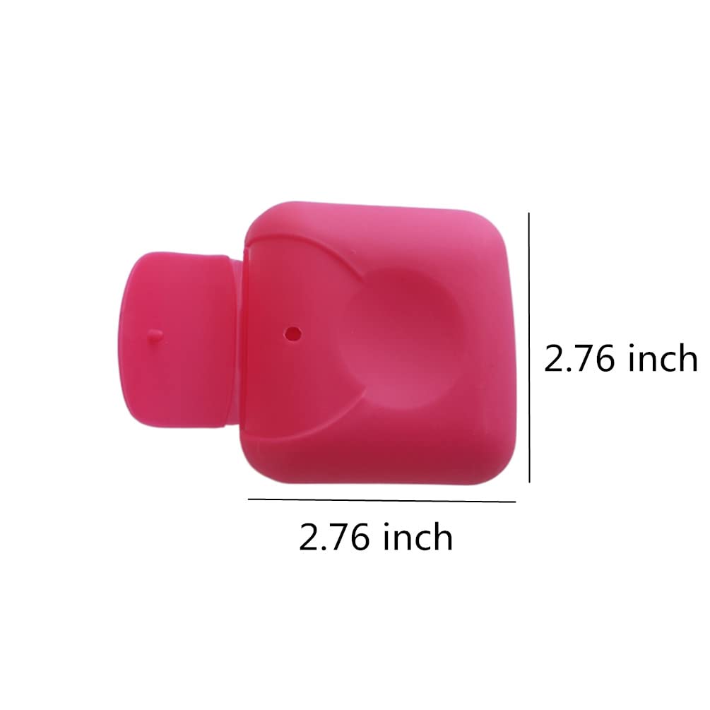 Portable Travel Soap Container Case Box Holder with Lid, Plastic Soap Dish Organizer for Bathroom Home Outdoor Hiking Camping (4 Pack)