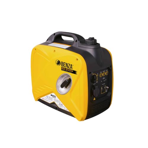 BENZA BZ 2000 iS Generador Inverter Portátil, 2.0 kW, Motor Gasolina 80cc, Arranque Manual, 22 kg