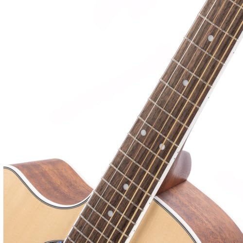 Cort GAMEDXOP Grand Regal Acoustic Electric Cutaway Guitar, Open Pore by Cort - Image 4