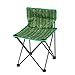 Produktbild Ln Außen Falten Outdoor-Freizeit-Stuhl Medium Stuhl Angeln Stuhl Strand/Zug Tragbare Klappstühle 100kg Last - Grün (Color : Flower Green)