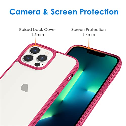 JETech Hülle für iPhone 13 Pro 6,1 Zoll Schutz und Design vereint