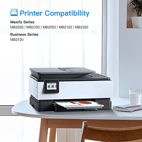 1200 XL Ink Cartridges Compatible for Canon Maxify 1200 Ink Cartridges Replacement for Canon 1200 1200XL PGI-1200 PGI1200XL Ink to Use with Maxify Mb2720 Mb2120 Mb2320 Mb2020 Printer (4 Packs-1200 Xl) - Thumbnail 2