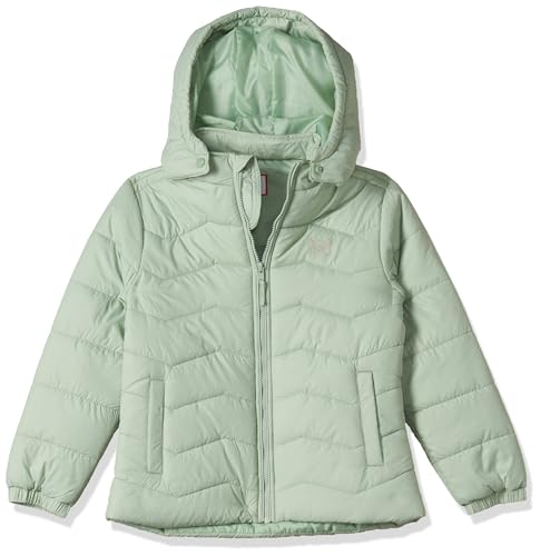 Image of Amazon Brand - Symbol Girls Girls Quilted Winter Jacket with Detachable Hood | Age 2-12 Years
