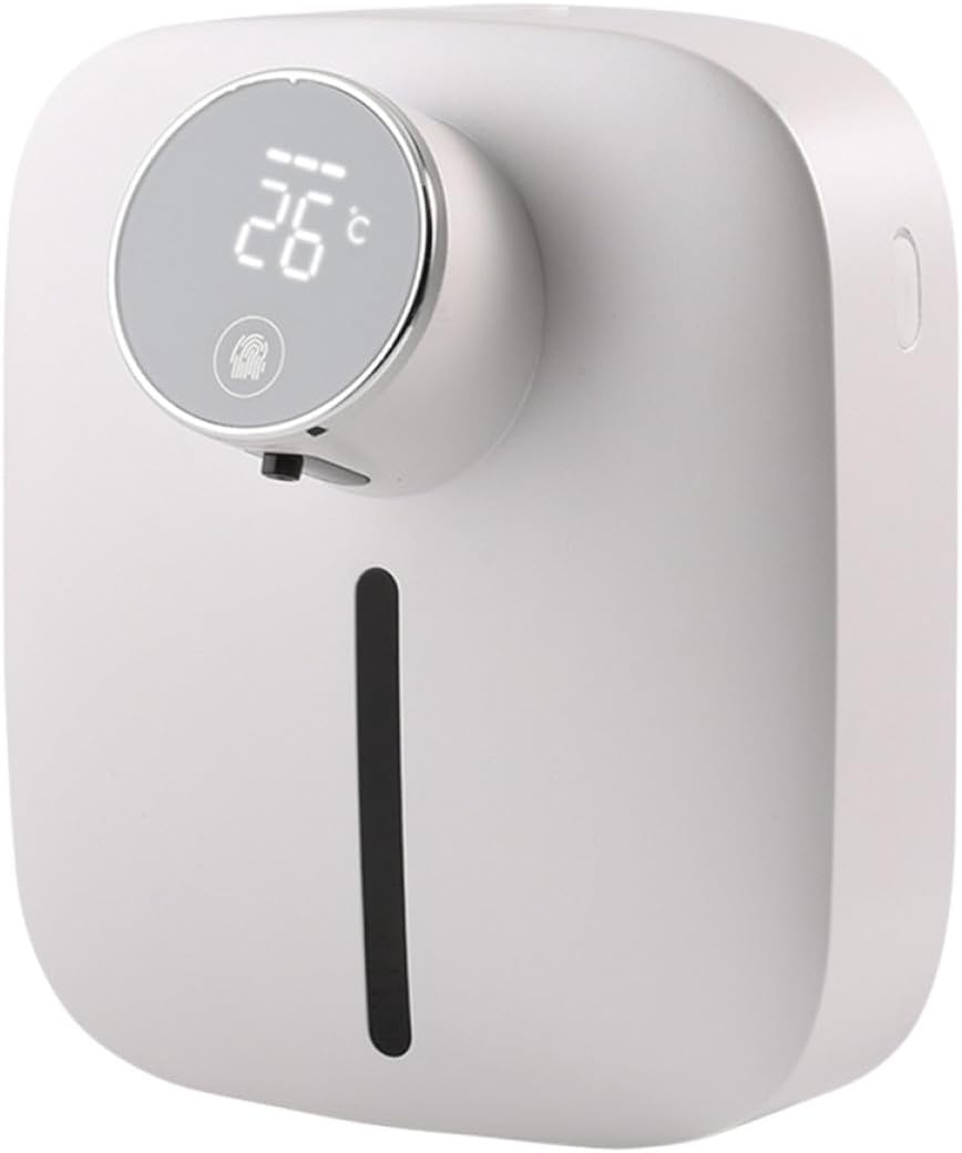 Rechargeable Wall-Mounted Foaming Soap Dispenser Automatic Sensor for Bathroom Kitchen USB Charging Material Hygiene