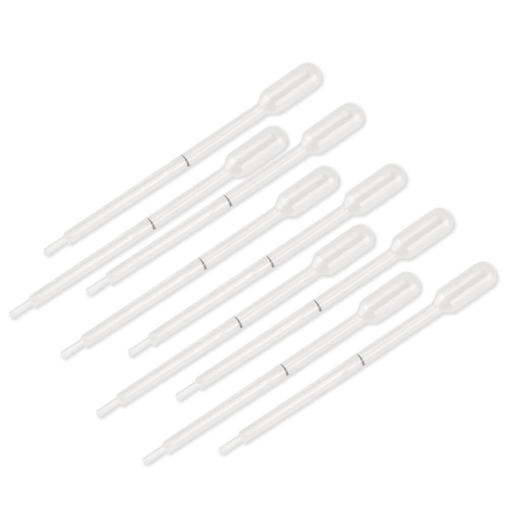 Pipette Dropper Disposable Dropper Pipettes 10 Pcs Transfer Pipettes 35-40μL for Komwell Device