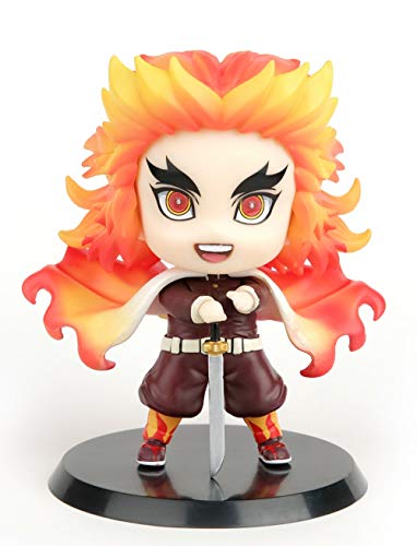 Demon Slayer Figures GK Rengoku Kyoujurou Figure Statues Figurine Collection Birthday Gifts PVC 2.8 Inch Kimetsu no Yaiba -  yuzhou, B091KXNWZD
