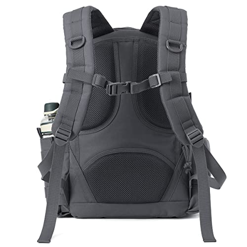 Qt&Qy 35L Tactical Military Backpack Gym For Men Army Molle Rucksack Small Bug Out Bag 24 Hour Assault Edc Pack Hiking Daypack Motorcycle Backpack #TOP2