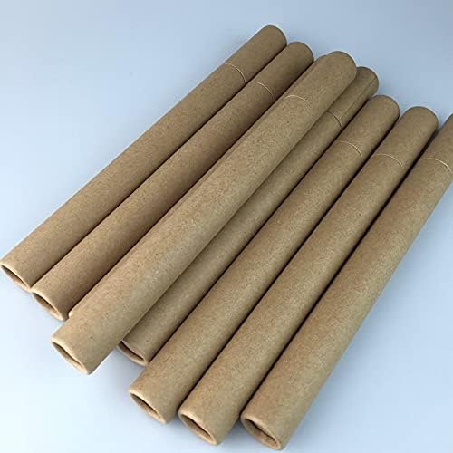 300pcs Kraft Paper Incense Tube Incense Barrel Small Storage Box for 10g/20g Joss Stick Convenient Carrying - (Size: 20g)