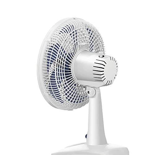 Ventilador Mondial, Maxi Power 30cm, 220V, Branco/Azul, 50W - NV-15-6P
