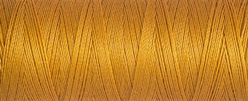 Gutermann 2T100/412 | 412-Gold 100% Polyester Sew All Sewing Thread | 100m