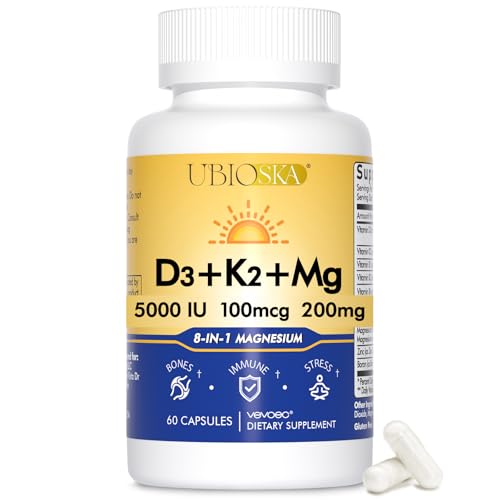 Vevoec UBIOSKA D3 K2 Magnesium