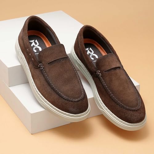 Image of Ruosh Mens The Delle Brown Men Casual Sneaker Sneaker